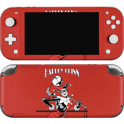 DC Comics Harley Quinn Classic Art Pose Nintendo Switch Lite Skin